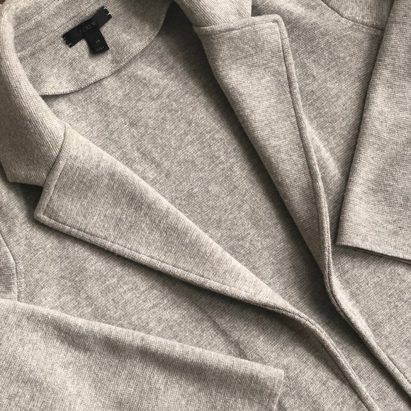 J. Crew Lightweight Sweat Blazer - Gray - Picture 5 of 5